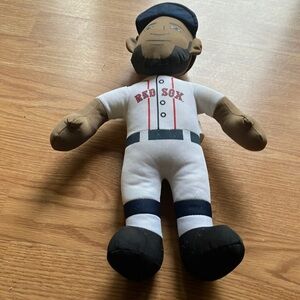 MLBP2015 Rallymen Redsock Plush Ortiz 34 plush toy.  Recommended 3 years and up.